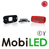 WAS WAS Zijmarkering rood NEON look E-keur WAS WAS Zijmarkering rood NEON look E-keur