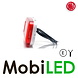 WAS Marquage latéral LED bord "NEON" rouge E-mark WAS Marquage latéral LED bord "NEON" rouge E-mark