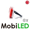 WAS WAS Zijmarkering rood NEON look E-keur WAS WAS Zijmarkering rood NEON look E-keur