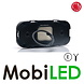 WAS Marquage latéral LED bord "NEON" rouge E-mark WAS Marquage latéral LED bord "NEON" rouge E-mark
