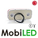 WAS Marquage latéral LED bord "NEON" rouge E-mark WAS Marquage latéral LED bord "NEON" rouge E-mark