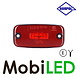 HORPOL Horpol Feu de marquage rouge avec réflecteur 12-24 volts E-marque