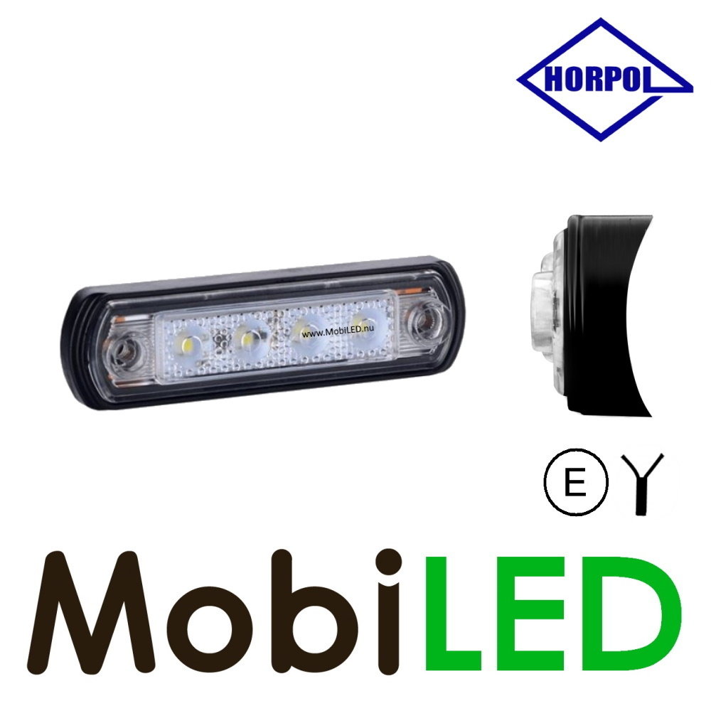 HORPOL Contourverlichting Wit ronde montage 12-24 volt E-keur