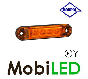 HORPOL Markering Slim line 4 leds Amber HORPOL Markering Slim line 4 leds Amber