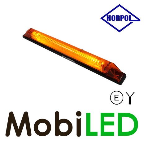 HORPOL Feu de marquage extra long Ambre E-mark