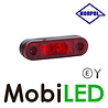 HORPOL Horpol Contour verlichting rood platte montage 12-24 volt E-keur HORPOL Horpol Contour verlichting rood platte montage 12-24 volt E-keur