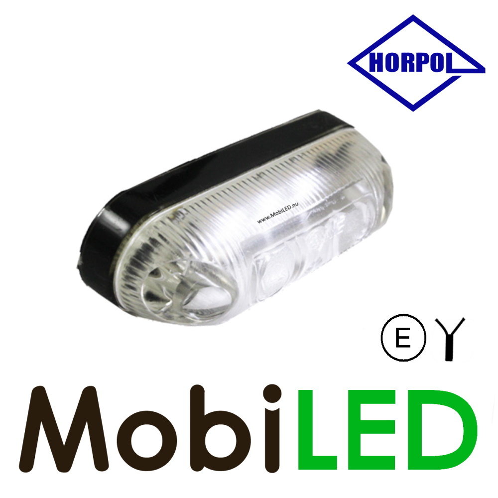 HORPOL Eclairage de contour Blanc montage en surface 12-24 volts E-mark