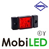 HORPOL Horpol Contour verlichting rood vierkant 12-24 volt E-keur HORPOL Horpol Contour verlichting rood vierkant 12-24 volt E-keur