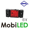 HORPOL Horpol Contour verlichting rood vierkant 12-24 volt E-keur HORPOL Horpol Contour verlichting rood vierkant 12-24 volt E-keur