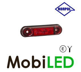 HORPOL Markering Slim line 3 leds Rood HORPOL Markering Slim line 3 leds Rood