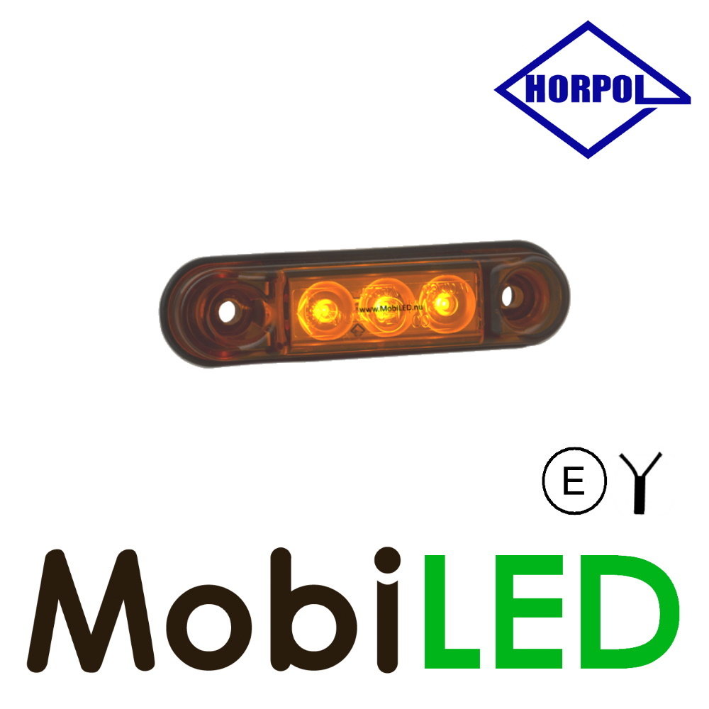 HORPOL Horpol Marquage ligne slim 3 LED ambre HORPOL Horpol Marquage ligne slim 3 LED ambre