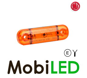 WAS WAS Markering Slim line Amber E-keur 12-24V