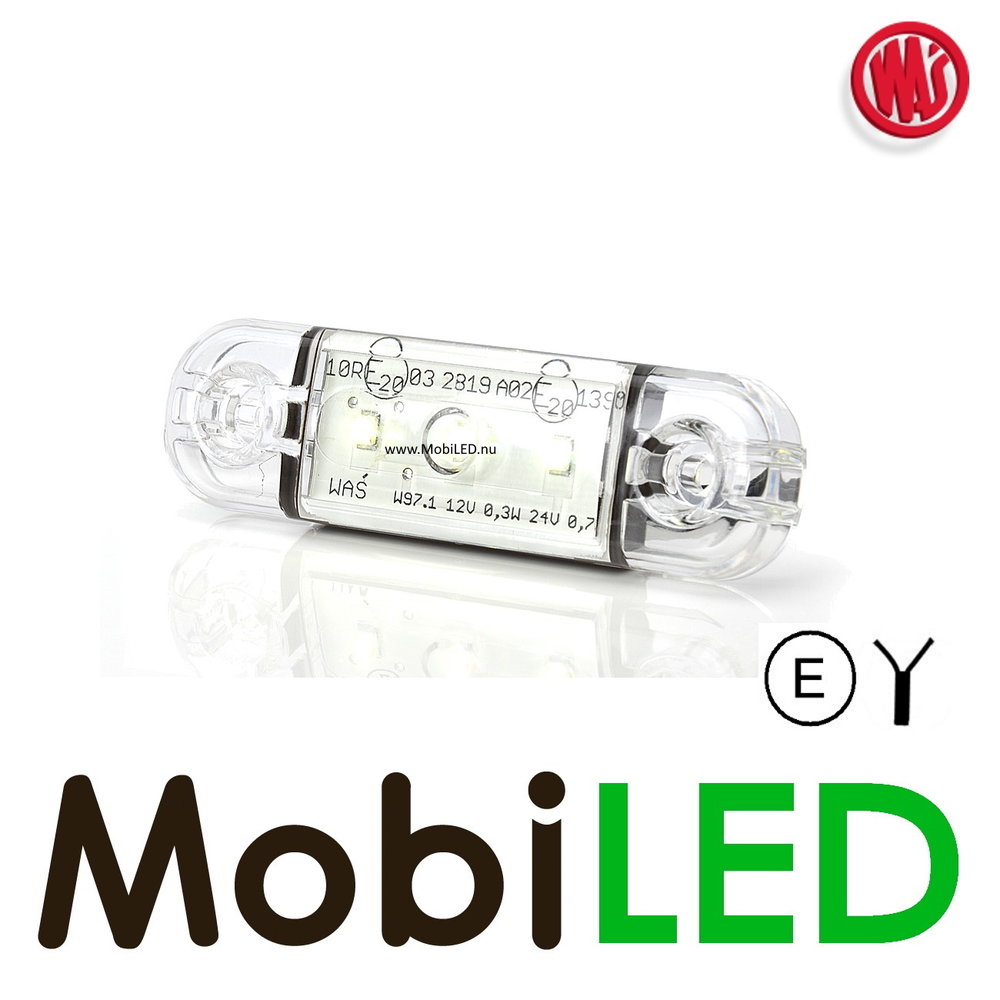 WAS WAS Marquage ligne Slim Blanc  E-mark 12-24 volts