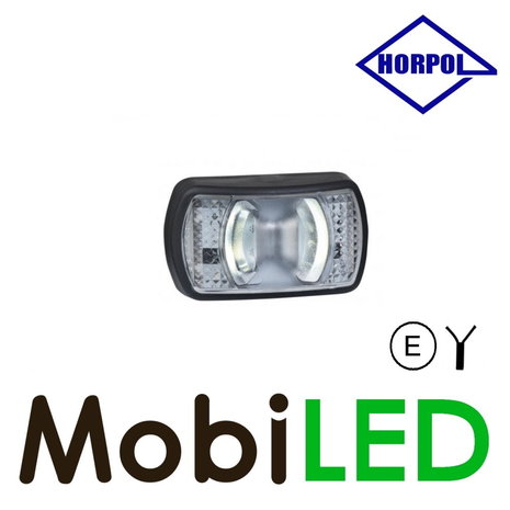 HORPOL Marker light White small model E-mark HORPOL Marker light White small model E-mark