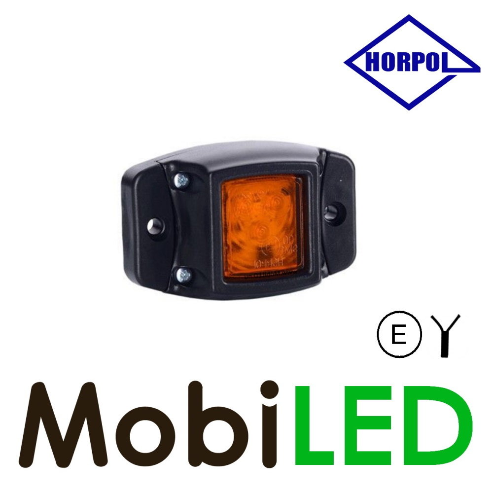 HORPOL Horpol Contour verlichting amber opbouw 12-24 volt E-keur