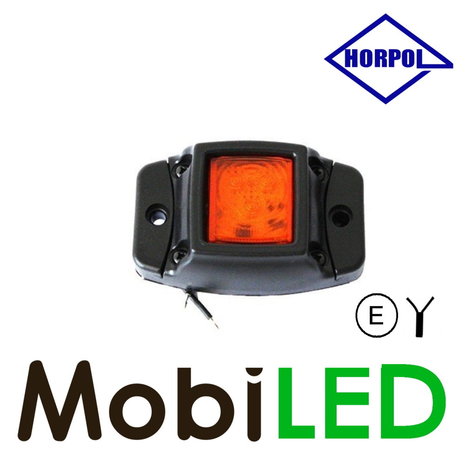 HORPOL Horpol Contour lighting amber surface-mounting 12-24 volts E-mark