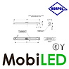 HORPOL Side marking flat extra long red E-mark HORPOL Side marking flat extra long red E-mark