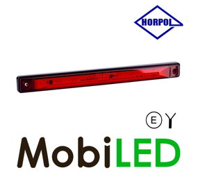 HORPOL Marquage latéral plat  extra long Rouge HORPOL Marquage latéral plat  extra long Rouge