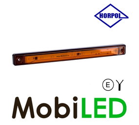 HORPOL Zijmarkering plat amber