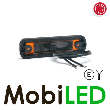 WAS WAS Éclairage contour ambre lentille NEON 12-24 volts E-marque