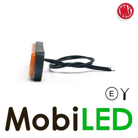 WAS "NEON" Éclairage de contour Ambre 12-24 volts E-mark
