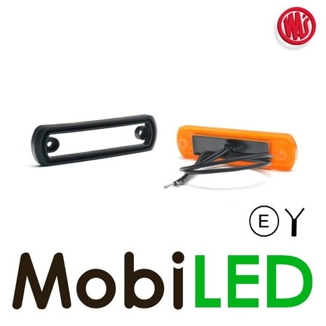 WAS "NEON" Contour lighting Amber 12-24 volts E-mark