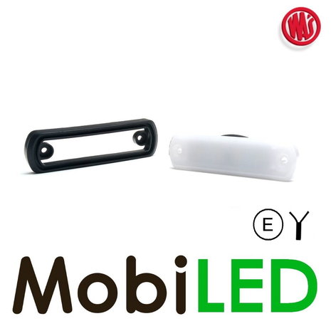 WAS WAS Éclairage de contour blanc NEON look 12-24 volts E-mark