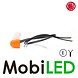 WAS Éclairage de contour ambre look NEON 12-24 volts E-marque WAS Éclairage de contour ambre look NEON 12-24 volts E-marque