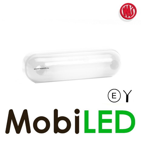 WAS WAS Eclairage de contour blanc universel court  NEON look 12-24 volts E-mark