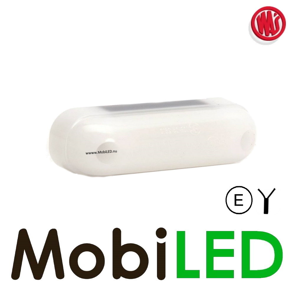 WAS "NEON" Eclairage de contour Blanc universel court 12-24 volts E-mark
