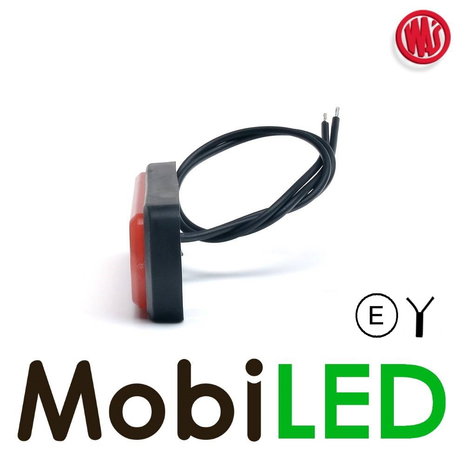 WAS WAS Contour lighting red NEON look 12-24 volts E-mark