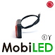 WAS WAS Éclairage de contour rouge look NEON 12-24 volts E-marque