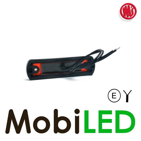 WAS WAS Contour lighting red NEON look 12-24 volts E-mark