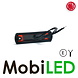 WAS WAS Éclairage de contour rouge look NEON 12-24 volts E-marque