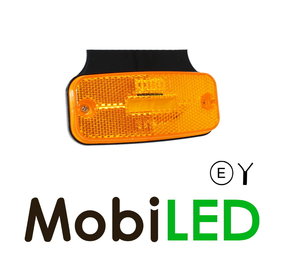 Side marking amber with reflector and suspension bracket Side marking amber with reflector and suspension bracket