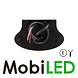 Side marking oval with reflector E-mark