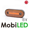 WAS WAS Side marking 1x stripe amber rounded corners NEON look E-mark WAS WAS Side marking 1x stripe amber rounded corners NEON look E-mark