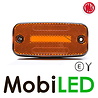WAS WAS Side marking 1x stripe amber rectangular NEON look E-mark WAS WAS Side marking 1x stripe amber rectangular NEON look E-mark