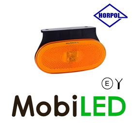 HORPOL LED zijmarkering blok E-keur ovaal HORPOL LED zijmarkering blok E-keur ovaal