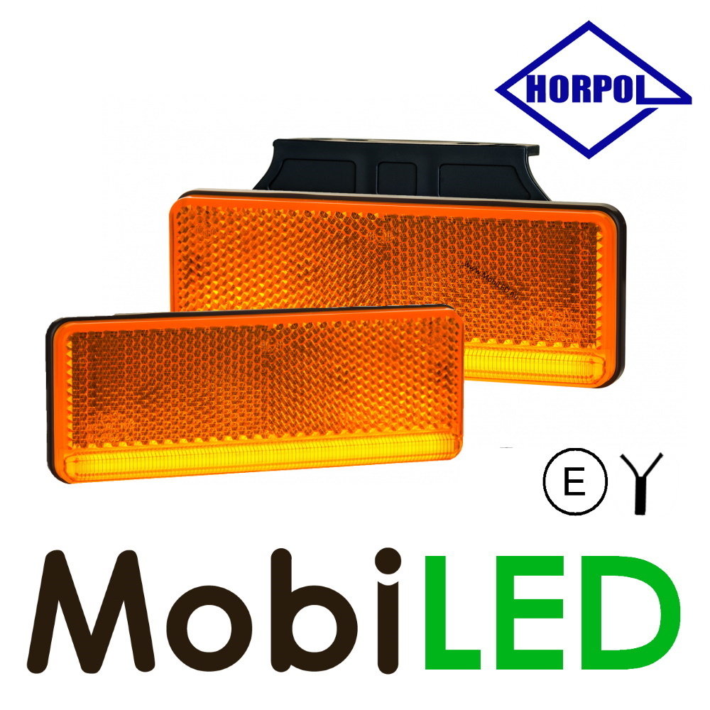 HORPOL Horpol Marquage latéral rayure ambre petit NEON look E-marque