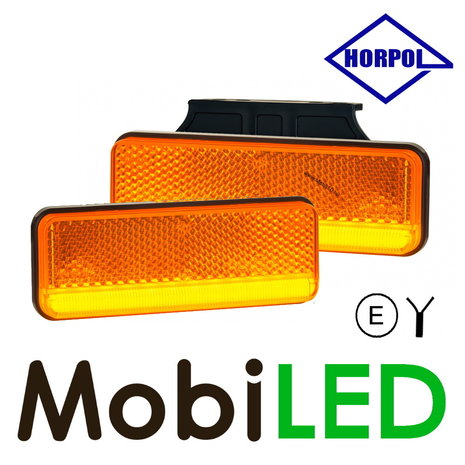 HORPOL Horpol Side marking stripe amber large version  NEON look E-mark