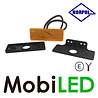 HORPOL Horpol Zijmarkering streep amber grote uitvoering  NEON look E-keur