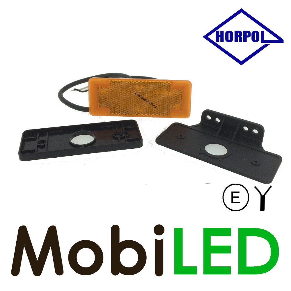 HORPOL LED zijmarkering E-keur met oplichtende zijkanten HORPOL LED zijmarkering E-keur met oplichtende zijkanten