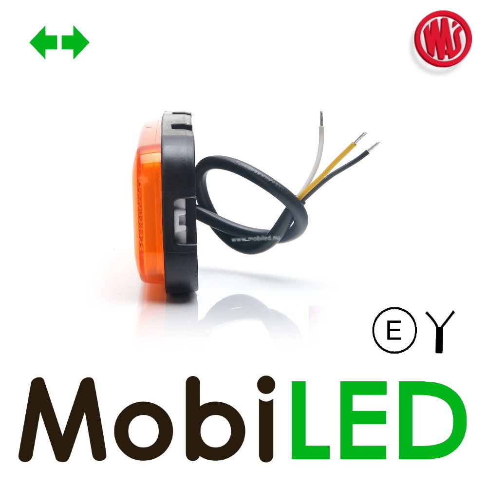 WAS WAS Sidemarking border turn signal amber NEON look E-mark