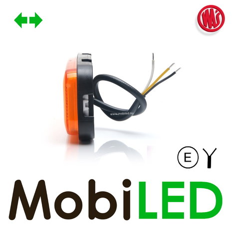 WAS WAS Marquage latéral bordure clignotant ambre NEON look E-marque