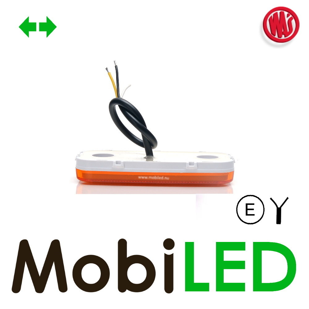 WAS WAS Marquage latéral bordure clignotant ambre NEON look E-marque