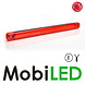 WAS Rear position light long red 12-24 volts E-mark WAS Rear position light long red 12-24 volts E-mark