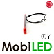 WAS Rear position light long red 12-24 volts E-mark WAS Rear position light long red 12-24 volts E-mark