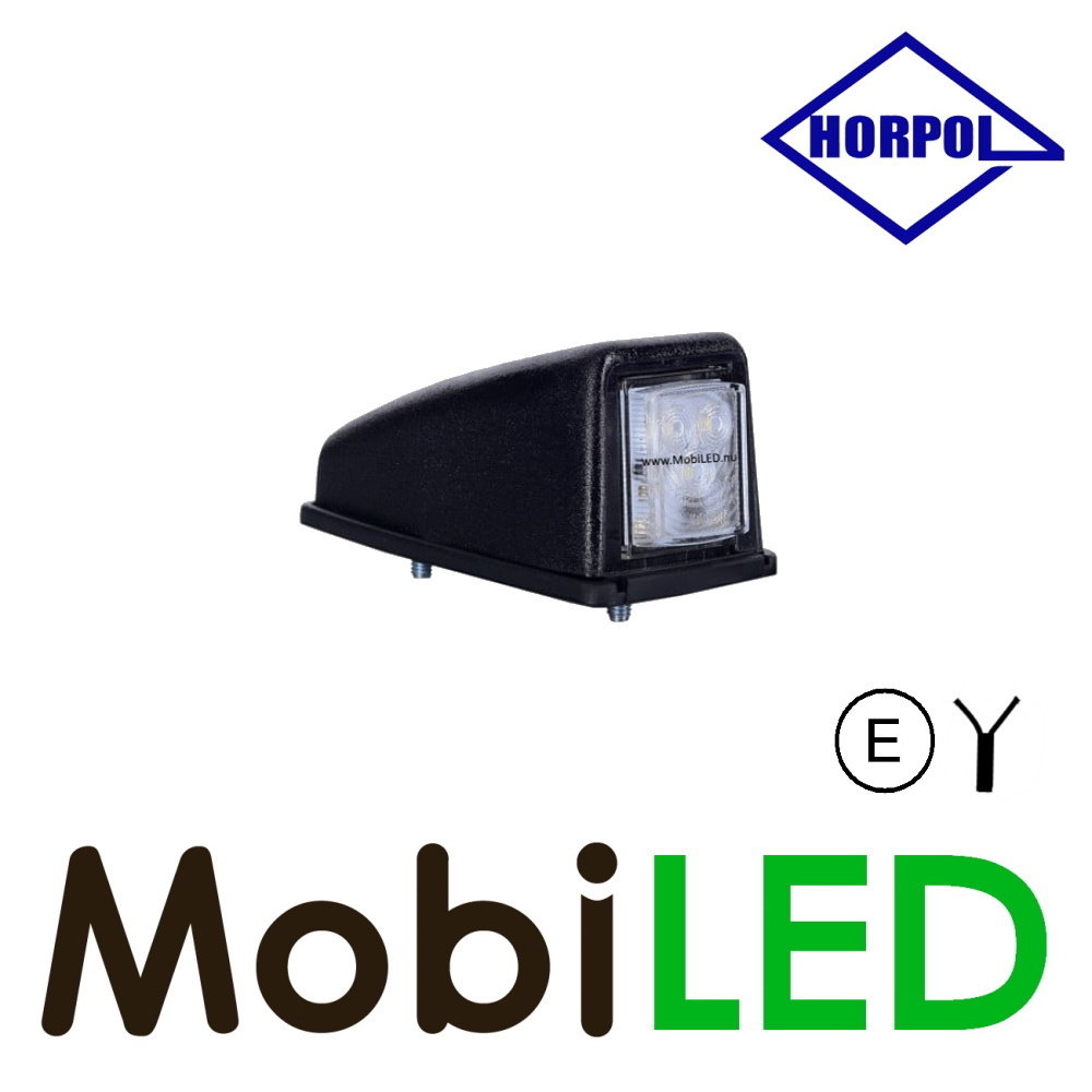 HORPOL Top lamp White square 12-24 volts E-mark HORPOL Top lamp White square 12-24 volts E-mark