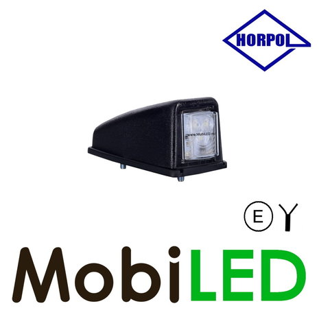 HORPOL Toplamp Wit vierkant 12-24 volt E-keur HORPOL Toplamp Wit vierkant 12-24 volt E-keur